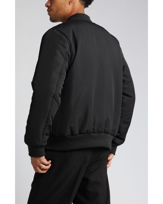 Open Edit Utility Bomber Jacket in Black for Men Lyst