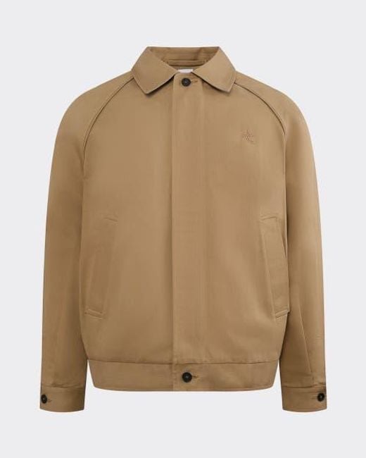 le PERE Brown Harrington Jacket for men