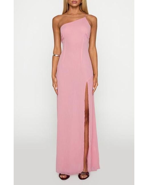 Princess Polly Pink Kiss Of Life Chiffon Gown
