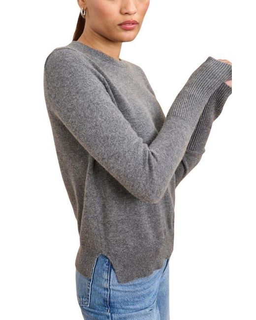 La Ligne Black Solid Lean Lines Sweater