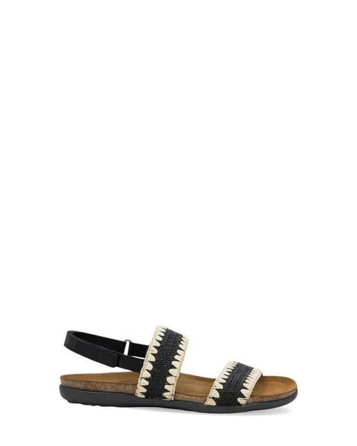 Naot White Dylan Slingback Sandal