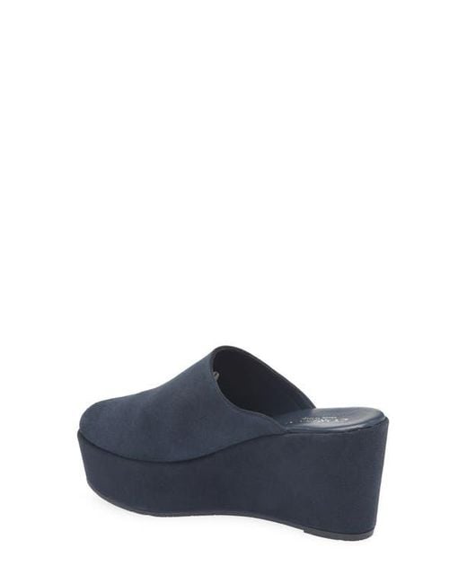 Cordani Blue Jules Platform Mule