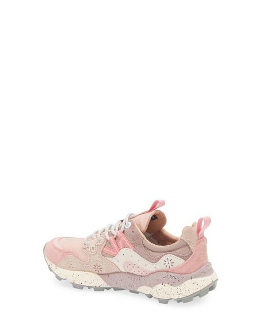 Flower Mountain Pink Yamano 3 Sneaker