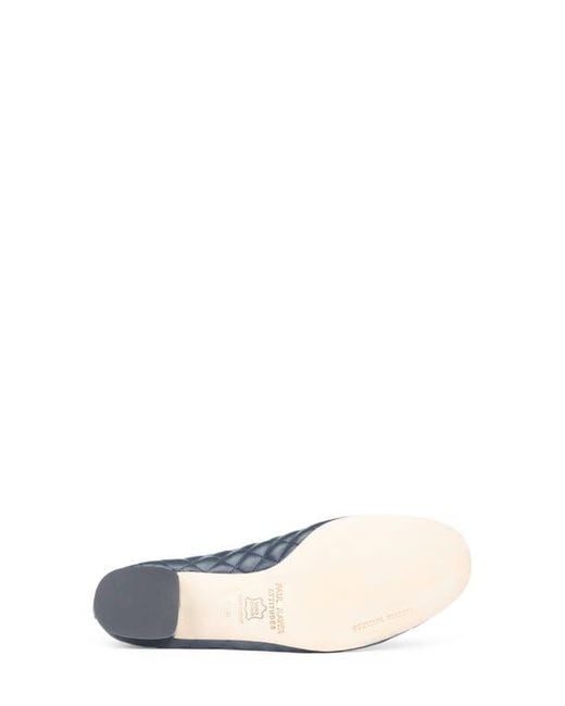 Paul Mayer Blue Titou Cap Toe Pump