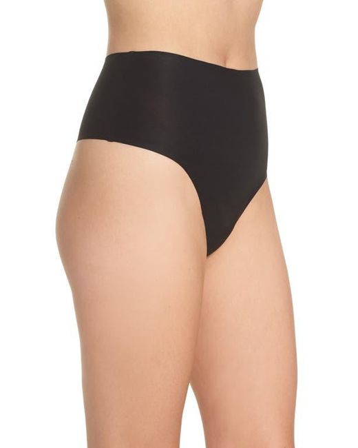 Chantelle Black Chantelle Intimates Soft Stretch Seamless Retro Thong