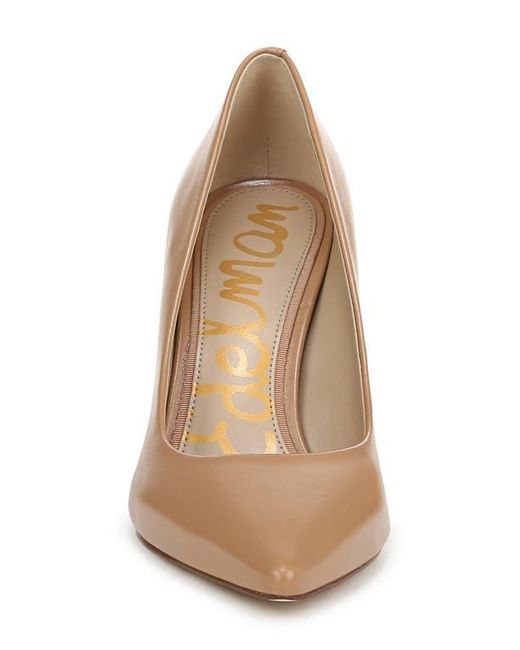 Sam Edelman Brown Hazel Pointed Toe Pump
