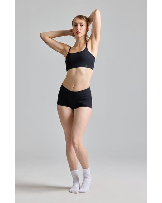 OXER Black Luxe Bold Stretch Modal Boyshorts