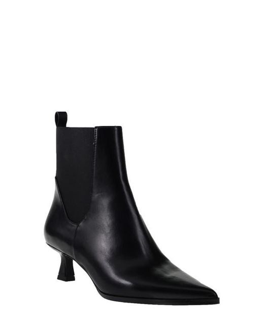 Chinese Laundry Novva Pointed Toe Kitten Heel Chelsea Boot in Black Lyst