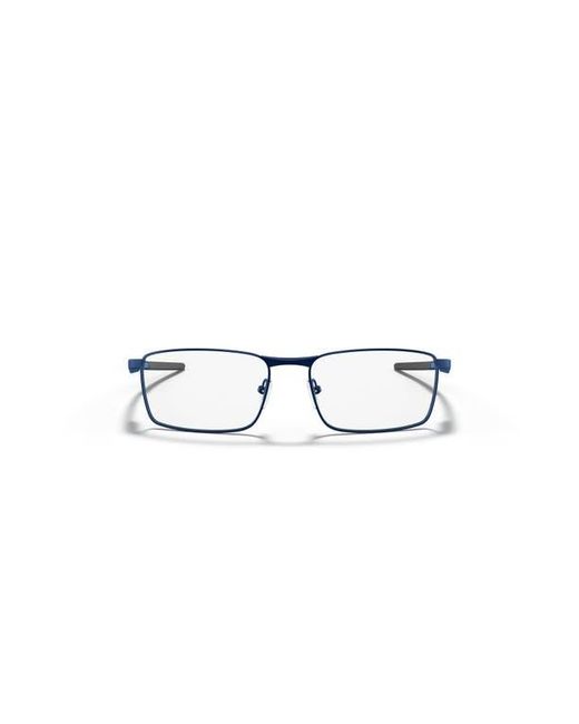 Oakley Blue 57Mm Rectangle Optical Glasses for men