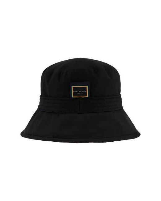 Geiger Reno Reversible Bucket Kurt Geiger Studded Reversible Nylon Bucket Hat in Black | Lyst