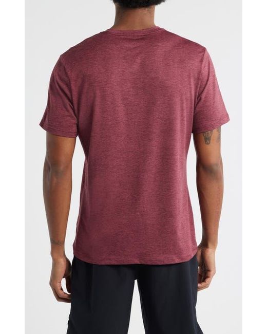 Zella Pink Dynamic Crewneck T-Shirt for men