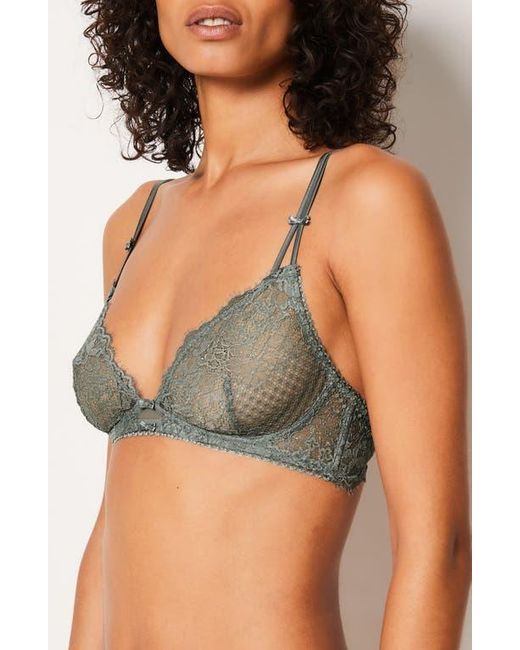 Etam Green Brillance Lace Underwire Bra