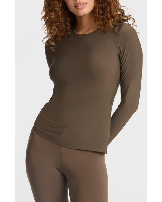 Commando Brown Butter Crewneck Long Sleeve Top