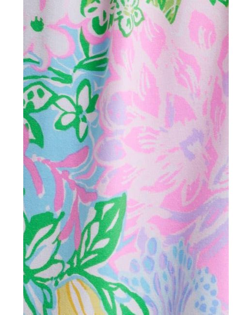 Lilly Pulitzer Multicolor Parigi Floral Skort Romper