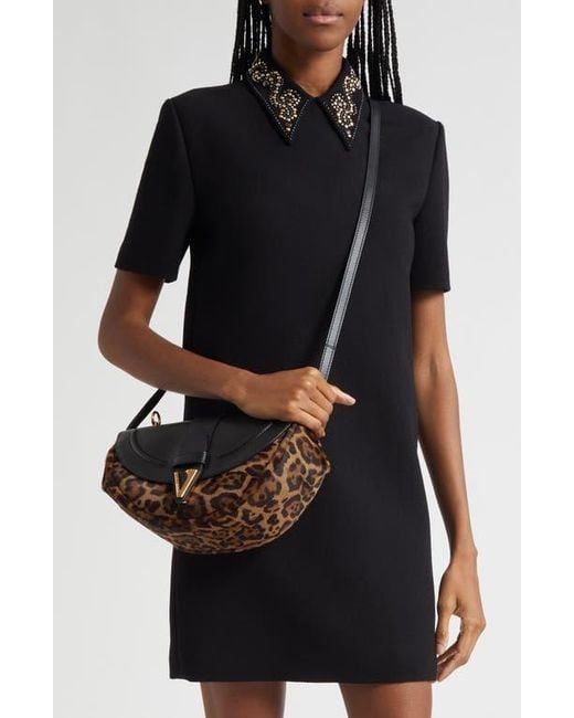 Versace Black Medium Virtus Shoulder Bag