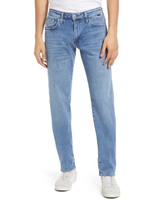 Mavi Blue Marcus Slim Straight Leg Jeans for men