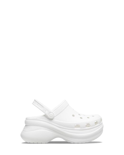 classic bae clog white