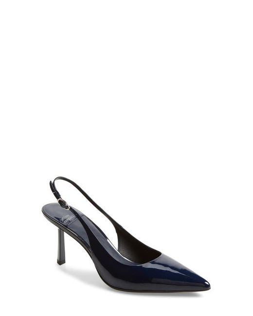 Jeffrey Campbell Blue Gambol Slingback Pointed Toe Pump