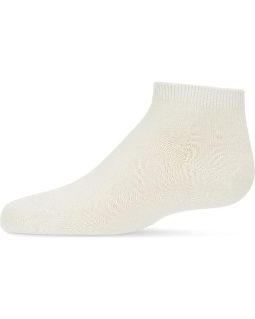 Memoi Natural Basic Silky-Soft Gauge Ankle Sock