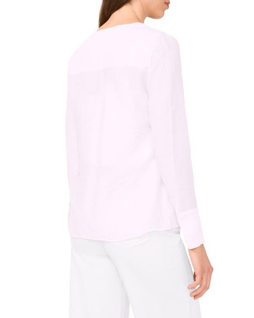 Halogen® White Tie Front Top