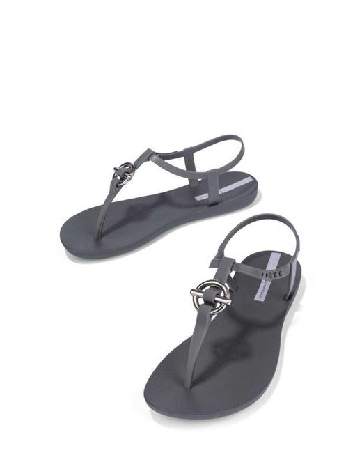 Ipanema Gray Class Belt Ankle Strap Sandal