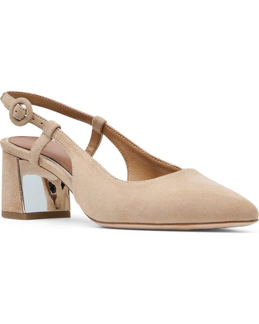 Donald J Pliner Natural Song Slingback Pointed Toe Pump