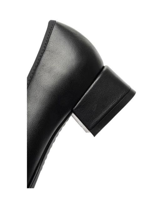 Ara Black Giza Loafer Pump