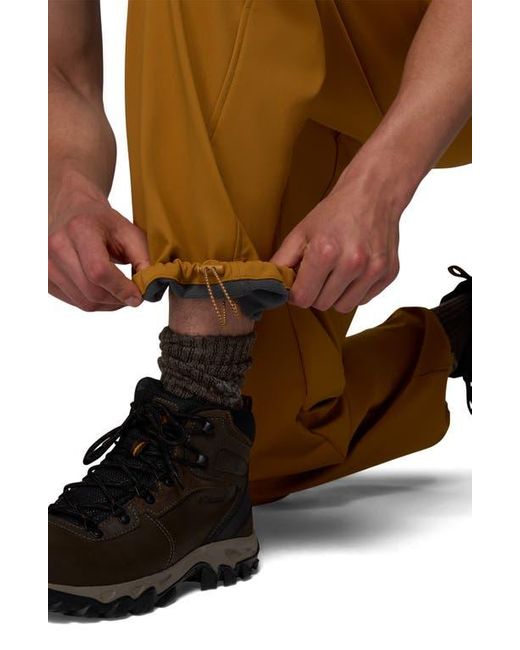 Columbia Brown High Cascades Water Repellent Pants for men