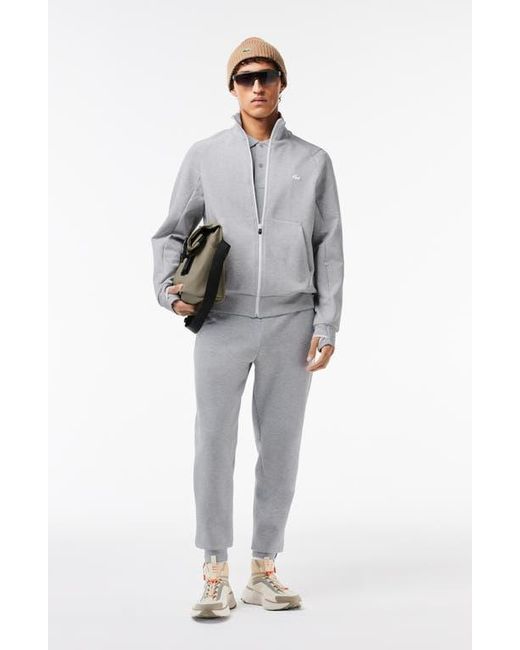 Lacoste Gray Zip-Up Jacket for men
