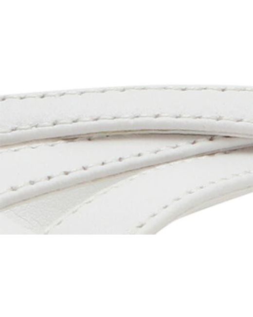 Steve Madden White Cary Heeled Sandal