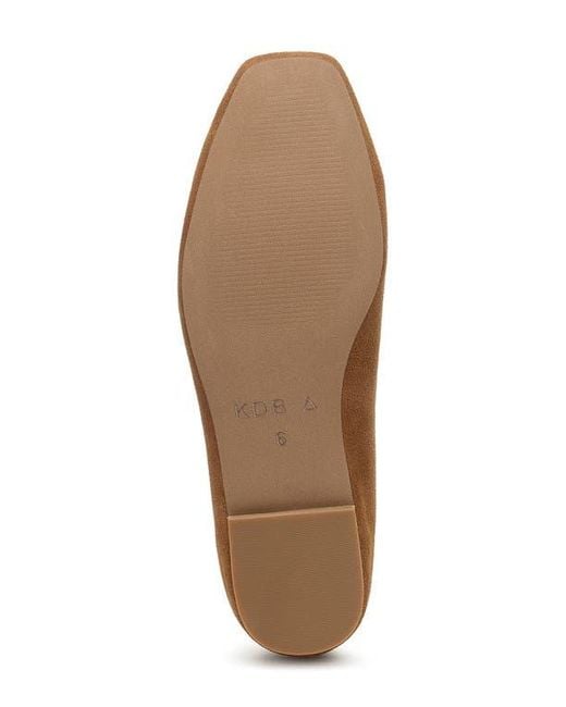 Kelsi Dagger Brooklyn Brown Freya Flat