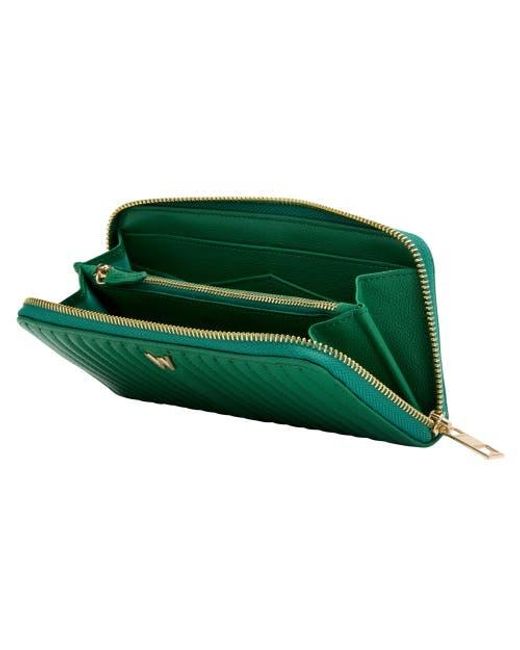 Wolf Green Mimi Continental Wallet