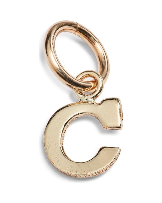 Nashelle Metallic Initial Charm