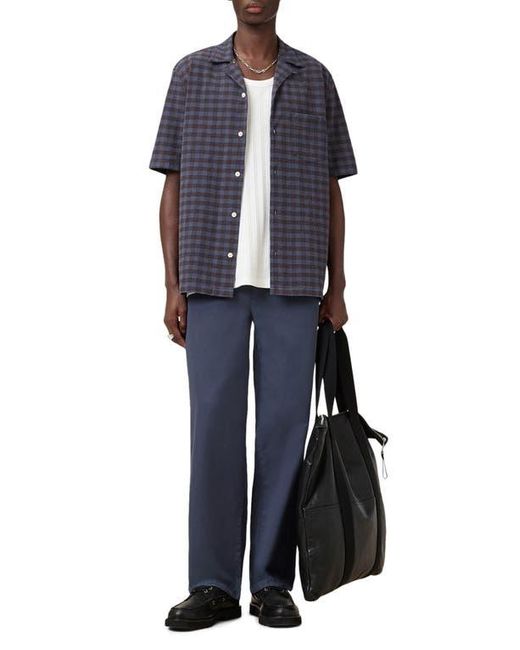 AllSaints Gray Hanbury Drawstring Pants for men