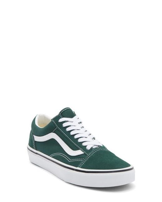 Vans Blue U Old Skool Platform Sneakers