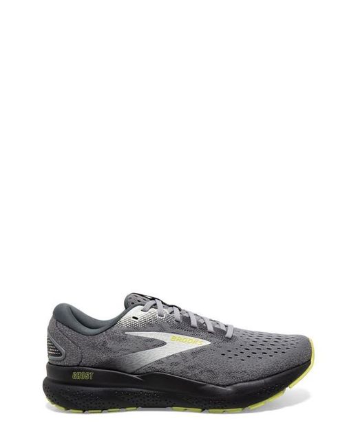 Brooks Gray Ghost 16 Running Shoe for men