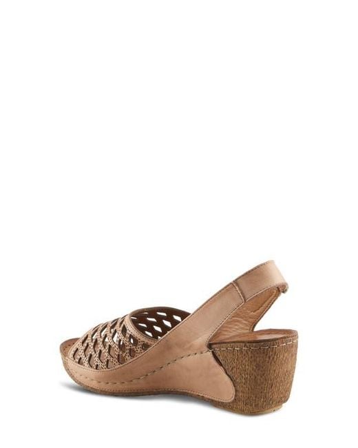 Spring Step Brown Denair Sandal
