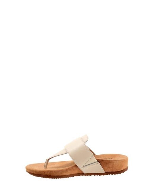 Softwalk® Natural Belize T-Strap Sandal