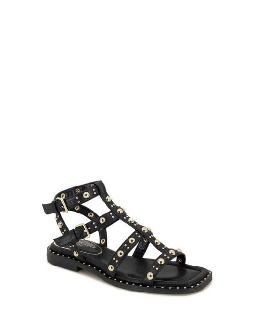 Kenneth Cole Ruby Studded Sandal in Black Lyst