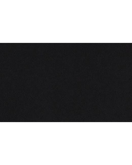 Alexander McQueen Black Back Button Wool Gabardine Pencil Skirt