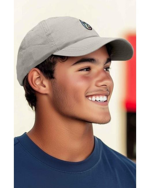 Alix Multicolor Fire Dad Hat for men