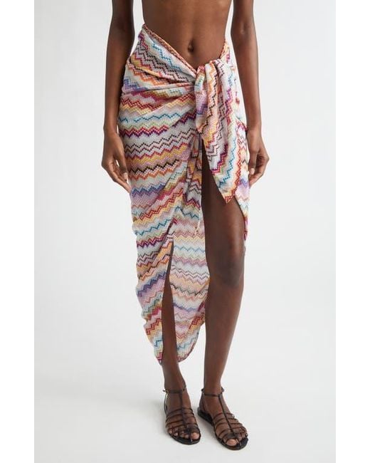 Missoni Multicolor Zigzag Pareo
