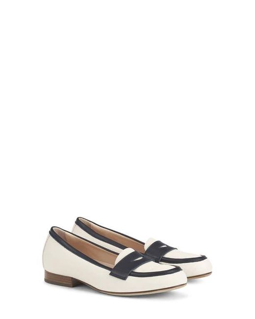 Agl Attilio Giusti Leombruni White New College Penny Loafer