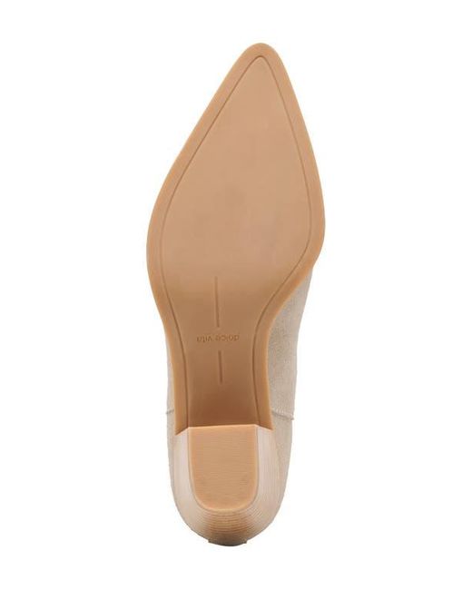 Dolce Vita Natural Slim Pointed Toe Bootie