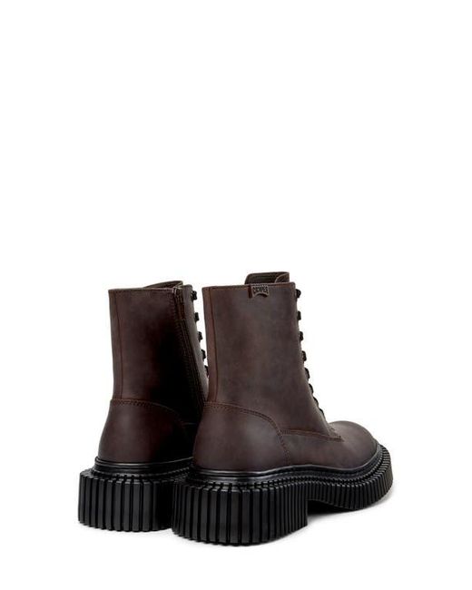 Camper Brown Pix Berlin Combat Boot