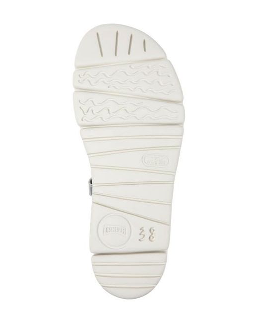 Camper Metallic 2-strap Sandal