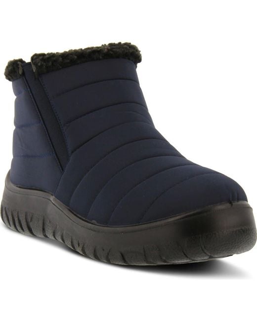 Flexus by Spring Step Blue Melba Waterproof Winter Boot