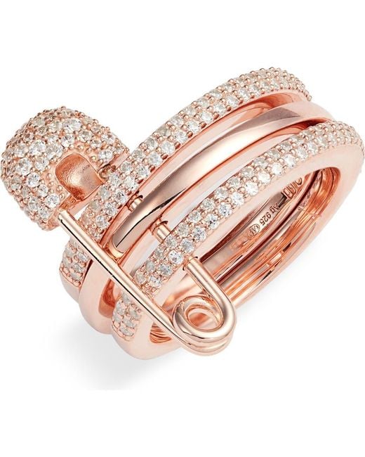 Apm monaco safety pin ring deals