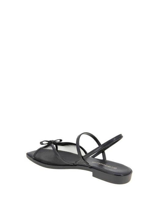 BCBGeneration White Lacey Slingback Sandal