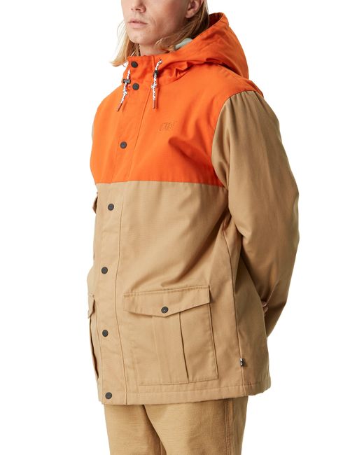 Picture Organic Orange Moday Water Repellent Hooded Jacket for men